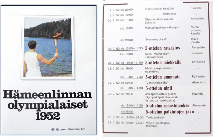 Tutustu 43+ imagen 1952 olympialaiset hämeenlinna
